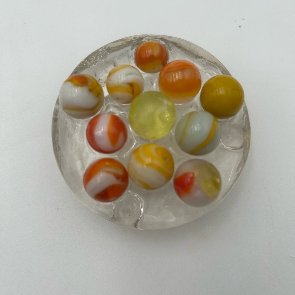 Jar of Vintage Marbles - Picture 3 of 10